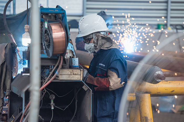 汕头网架焊接车间